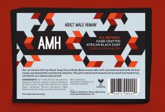 AMH Hand Crafted African Black  Soap